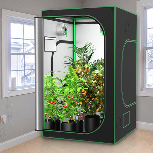 COMPLEAT GROW KIT -  Grow Tent with 680W LED Grow Light Kit + Free Premium Plant Fertilizer